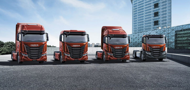 IVECO S-WAY Line up - verschiedene Fahrzeugtypen