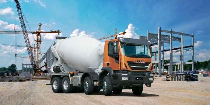 IVECO Stralis X-WAY als Betonmischer